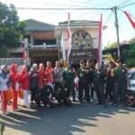 Babinsa Bunulrejo Bersama Linmas dan Perangkat RW 07 Amankan Rangkaian Peringatan HUT Ke-81 Kemerdekaan RI
