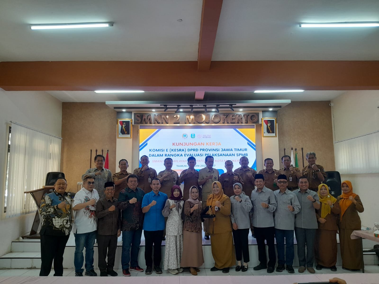 Sri Untari Dorong Pemetaan Lulusan SMA/SMK, Komisi E DPRD Jatim Evaluasi SPMB di Mojokerto