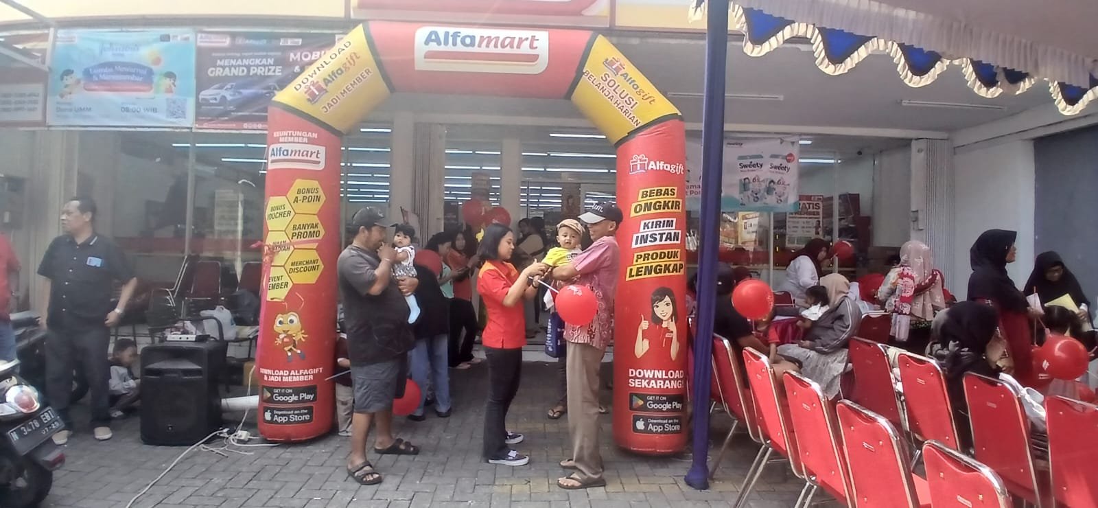 Alfamart dan Sweety Perluas Program Sahabat Posyandu, Malang Kebagian 11 Titik Layanan Kesehatan Ibu dan Anak