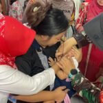 Dukung Perlindungan Kesehatan Anak, Babinsa Jatimulyo Dampingi Pekan Imunisasi 2026