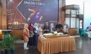 HUT SMAN 3 Malang, Sri Untari Dorong Prestasi Siswa dan Perkuat Benteng Perlindungan di Sekolah