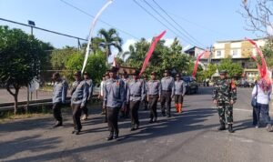 Babinsa Jatimulyo Bina Linmas, Perkuat Kesiapsiagaan Jaga Keamanan Wilayah