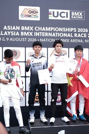 Siswa SMAN 6 Kota Malang Ukir Prestasi di BMX Asian Championship Malaysia 2026