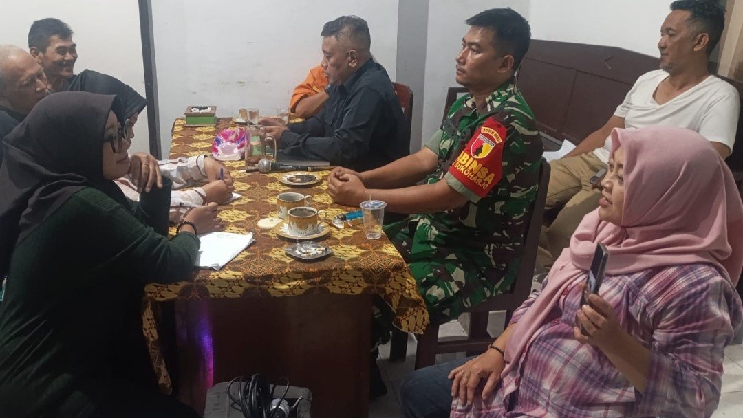 Babinsa Sukoharjo Pererat Silaturahmi Lewat Anjangsana ke Wilayah Binaan
