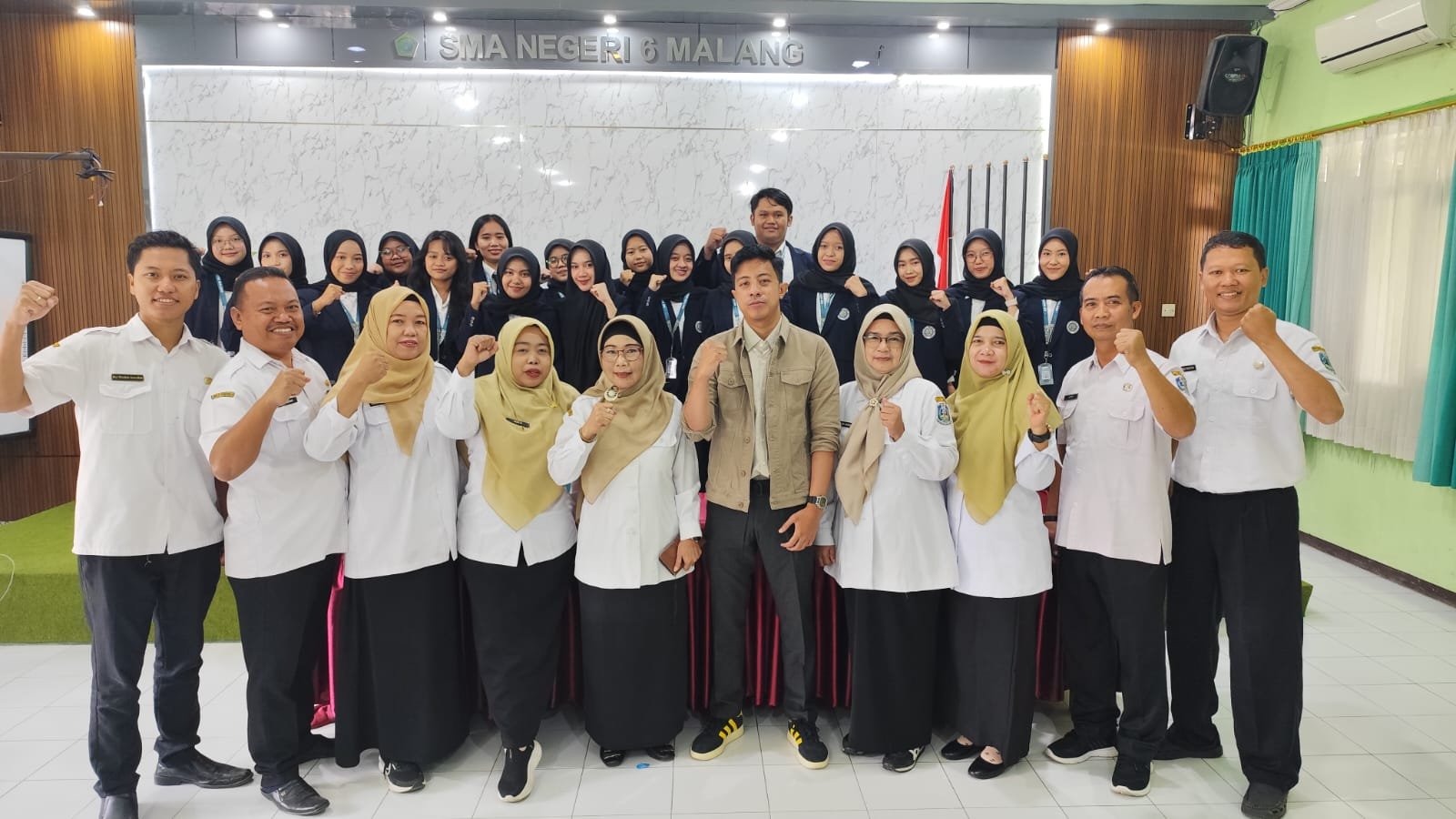 SMAN 6 Kota Malang Perkuat Kolaborasi Pendidikan, Terima 17 Mahasiswa Asistensi Mengajar UM
