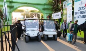 150 Becak Listrik dan 10 Mobil Golf Gratis Layani Muktamirin NU 35 di Tambakberas