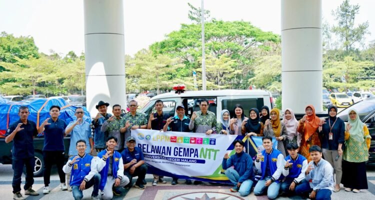Dari Malang untuk NTT, UM Kirim Relawan Bantu Pemulihan Pascabencana