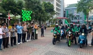 60 Rider NU Malang Raya Tempuh Jombang, Bawa Semangat Perjuangan Hadiri Muktamar ke-35 NU