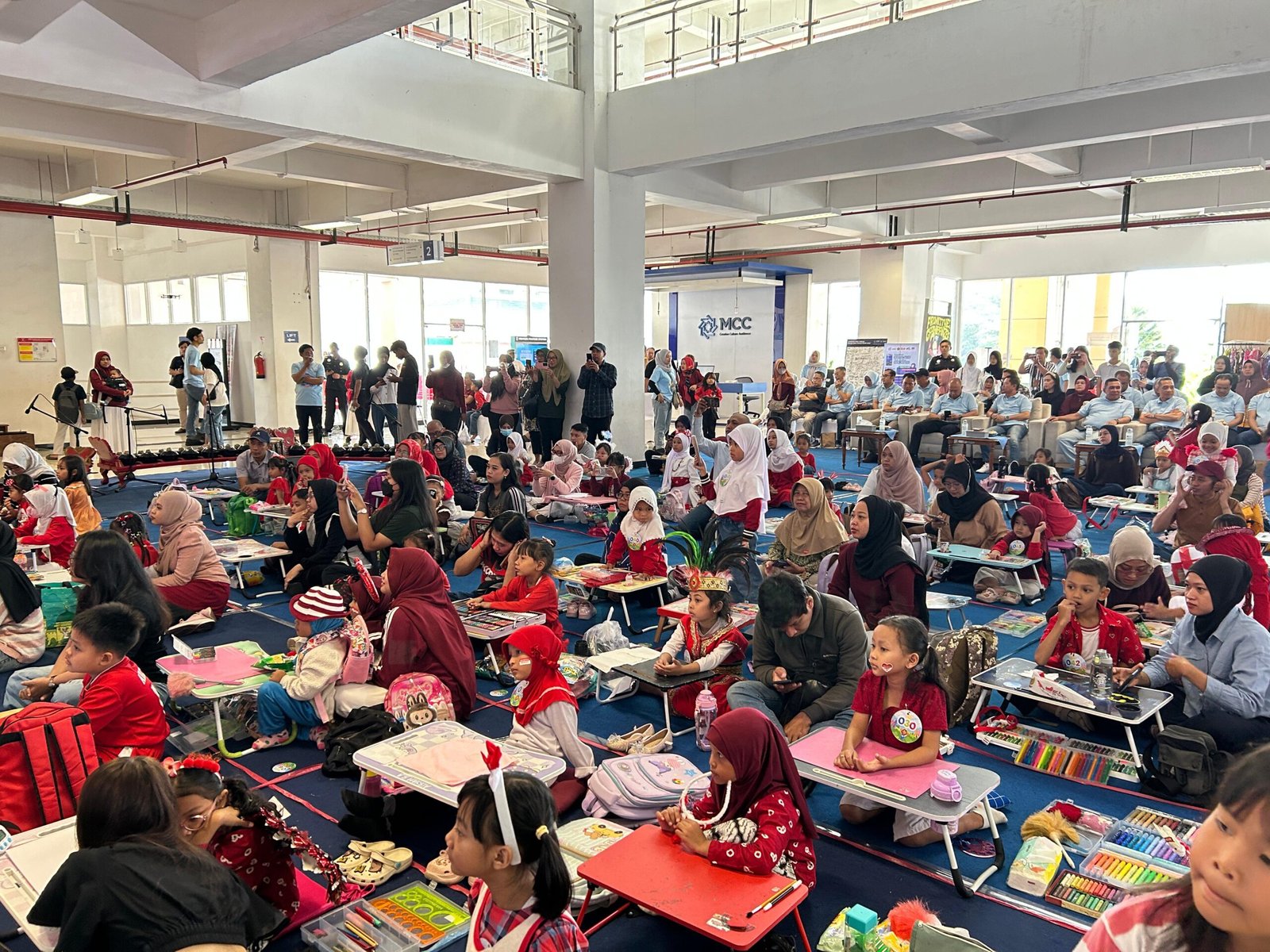 500 Anak Daftar, 112 Terpilih: Lomba Mewarnai Tugu Tirta Bikin MCC Mbois