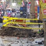 Pipa Bocor di Jalan Kebonsari, Aliran Air Terganggu, Warga Diminta Tampung Air