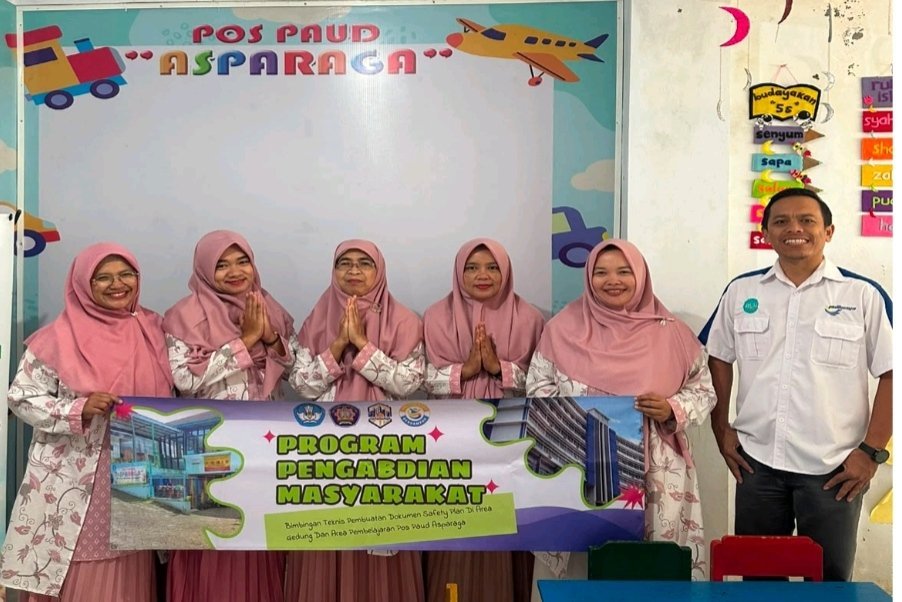 Polinema Dampingi POS PAUD Asparaga Susun Safety Plan Perkuat Keselamatan Belajar