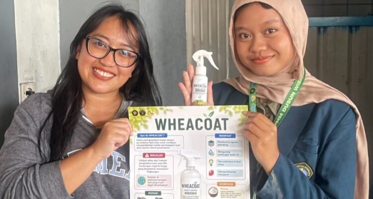 Limbah Keju Disulap Jadi Pelapis Buah, Mahasiswa UB Ciptakan WHEACOAT
