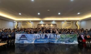 UB Kenalkan Kultur Jaringan kepada 121 Siswa SMP Kristen Petra Kediri