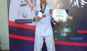 Gebrak Arena Taekwondo Jatim, Siswa SMAN 6 Malang Wildan Syauqi Rebut Juara 3