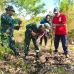 TNI dan Warga Tunjungsekar Tanam 250 Pohon, Aksi Hijau untuk Masa Depan Malang.