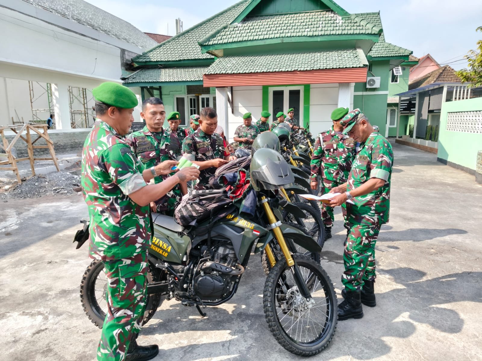 Logistik Diperiksa, Kodim 0833 Pastikan Materiil Siap Dukung Tugas