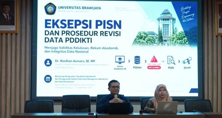 Jangan Sampai Data Lulusan Bermasalah, FBiPK UB Perkuat Sinkronisasi PDDIKTI