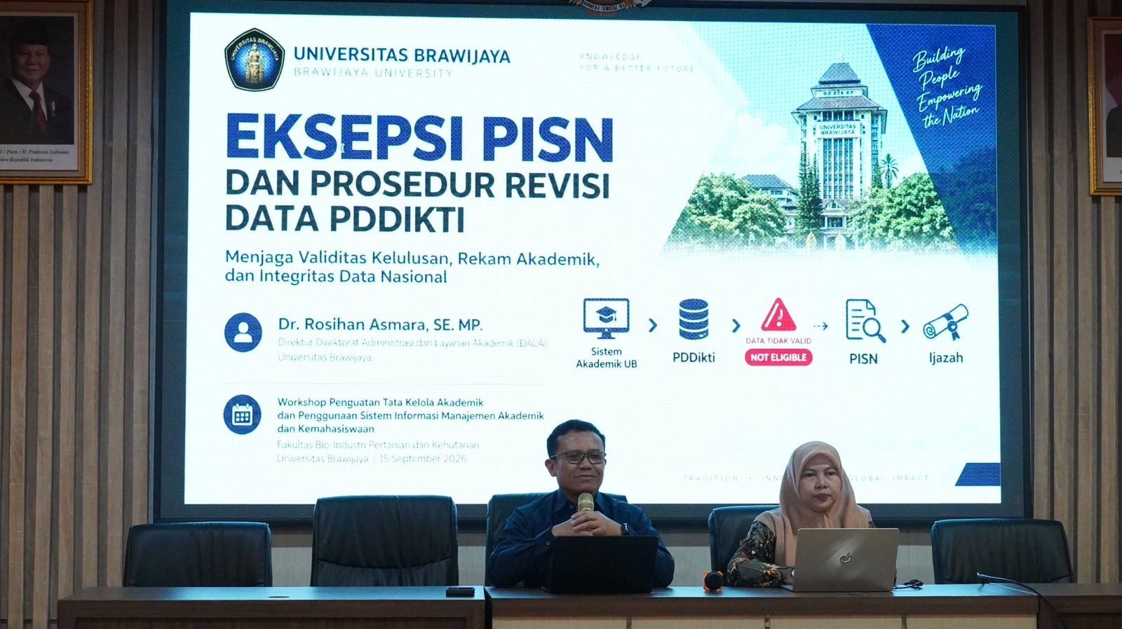 Jangan Sampai Data Lulusan Bermasalah, FBiPK UB Perkuat Sinkronisasi PDDIKTI