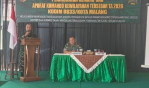Kodim 0833 Malang Perkuat Kemampuan Apkowil, Lima Kemampuan Teritorial Jadi Penekanan