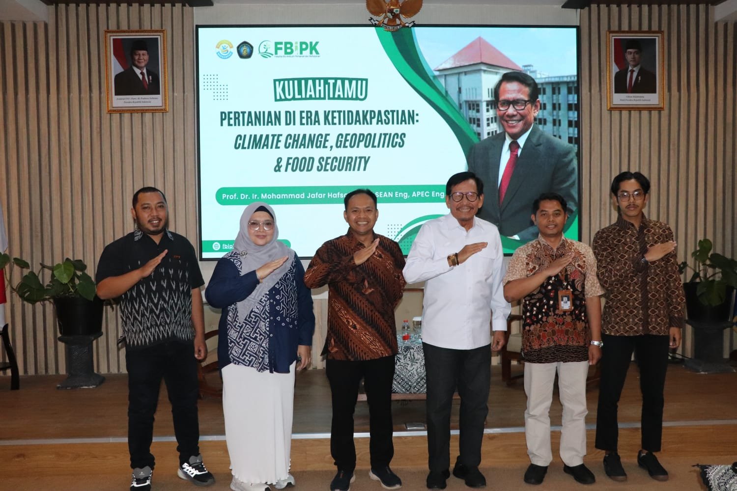 Pertanian Tak Bisa Lagi Berjalan Normal, FBiPK UB Soroti Ancaman Iklim dan Geopolitik