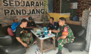 Anjangsana ke Warga, Babinsa Bareng Perkuat Silaturahmi dan Deteksi Dini