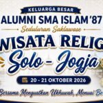 IMG-20260925-WA0060 Alumni SMA Islam ’87 Siapkan Wisata Religi Solo-Jogja, Seduluran Saklawase Jadi Pengikat