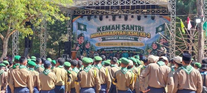 Kemah Santri Muhammadiyah Nasional II Berakhir, 1.523 Santri Ditempa Jadi Kader Bangsa