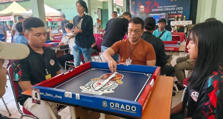 Semarak HUT ke-81 TNI, Kodim 0833 Malang Gelar Open Tournament Domino Piala Panglima TNI