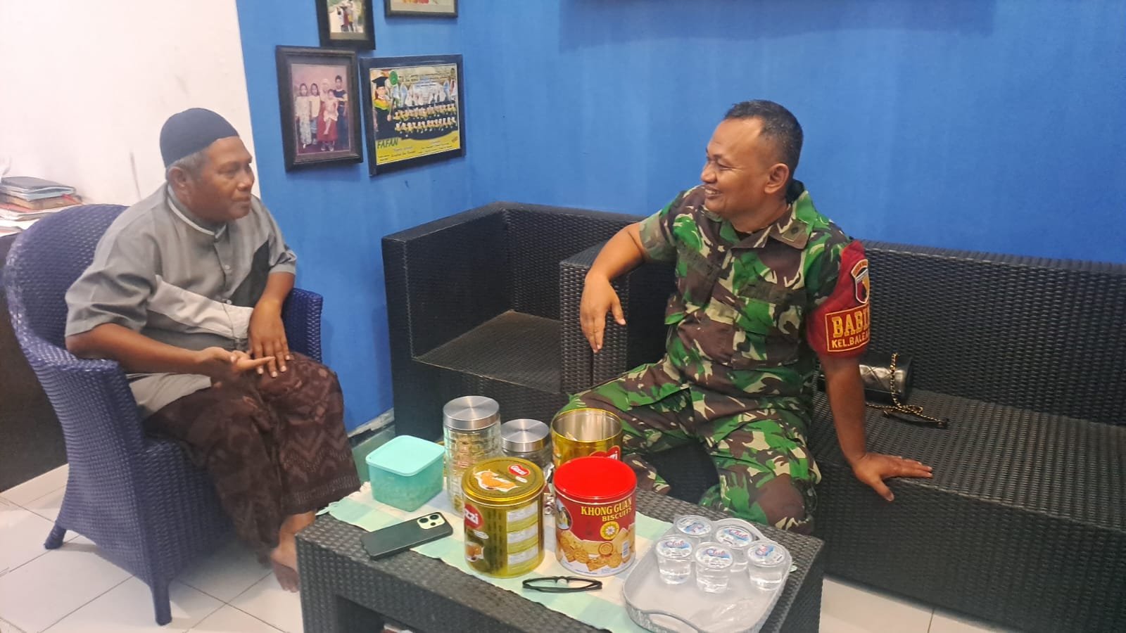 Tak Sekadar Berkunjung, Pelda Tri Perkuat Kedekatan dengan Warga Balearjosari