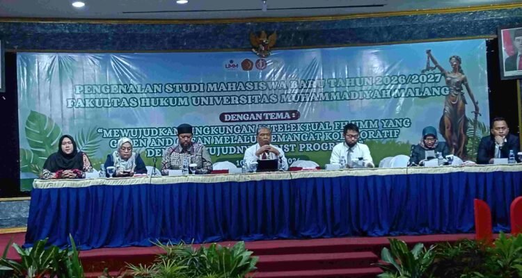 Pesmaba FH UMM 2026 Dibuka, Dekan Bidik Lulusan Hukum Berkelas Global