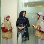 Tiga Jurnalis Cilik “Serbu” Ning Lia, Pertanyaan Polos Bikin Senator Tersenyum