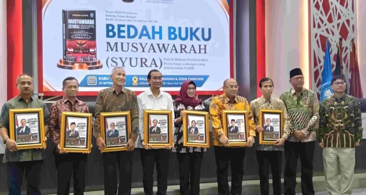 Bedah Buku di FH UB Soroti Partisipasi Publik: Musyawarah Ditawarkan untuk Membenahi Pembentukan UU