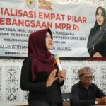 Sosialisasi Empat Pilar, Ning Lia Ajak Pemuda Speak Up