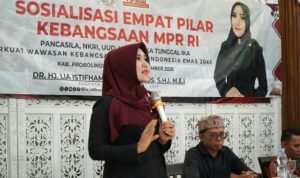 Sosialisasi Empat Pilar, Ning Lia Ajak Pemuda Speak Up