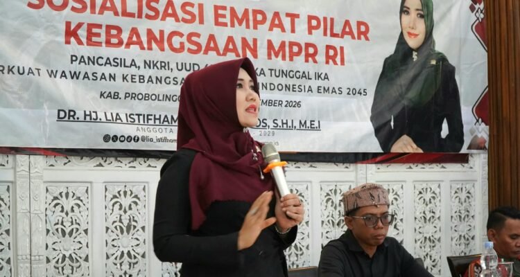 Sosialisasi Empat Pilar, Ning Lia Ajak Pemuda Speak Up