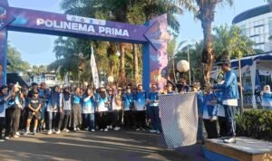 start Dies Natalis ke-44, Polinema Tegaskan Kampus Berdampak Lewat Jalan Sehat dan Pameran Inovasi