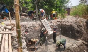 IMG-20261006-WA0052 Terus Dikebut, Pondasi Jembatan Perintis Garuda di Tunjungsekar Mulai Dicor
