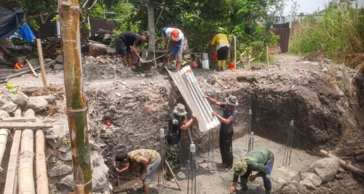 IMG-20261006-WA0052 Terus Dikebut, Pondasi Jembatan Perintis Garuda di Tunjungsekar Mulai Dicor