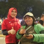 Tak Sekadar Tebak Skor, Ning Lia Hadir di GBK Dukung Langsung Perjuangan Timnas Indonesia