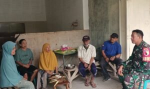 Babinsa Karangbesuki Perkuat Sinergi Warga, Jaga Kerukunan Lingkungan