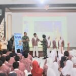 Kenalkan SMA Pradita Dirgantara, Tim Lanud Abd Saleh Sosialisasi ke 263 Siswa SMPN 5 Malang