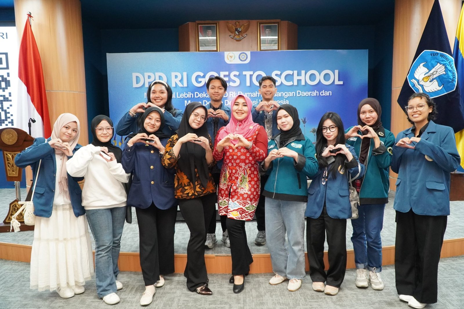 DPD Goes to Campus di Unair, Lia Istifhama Ajak Mahasiswa Terlibat Aktif dalam Demokrasi