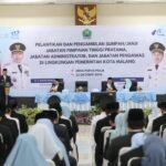 Wali Kota Malang Lantik 176 ASN, Tekankan Penempatan Berbasis Kompetensi