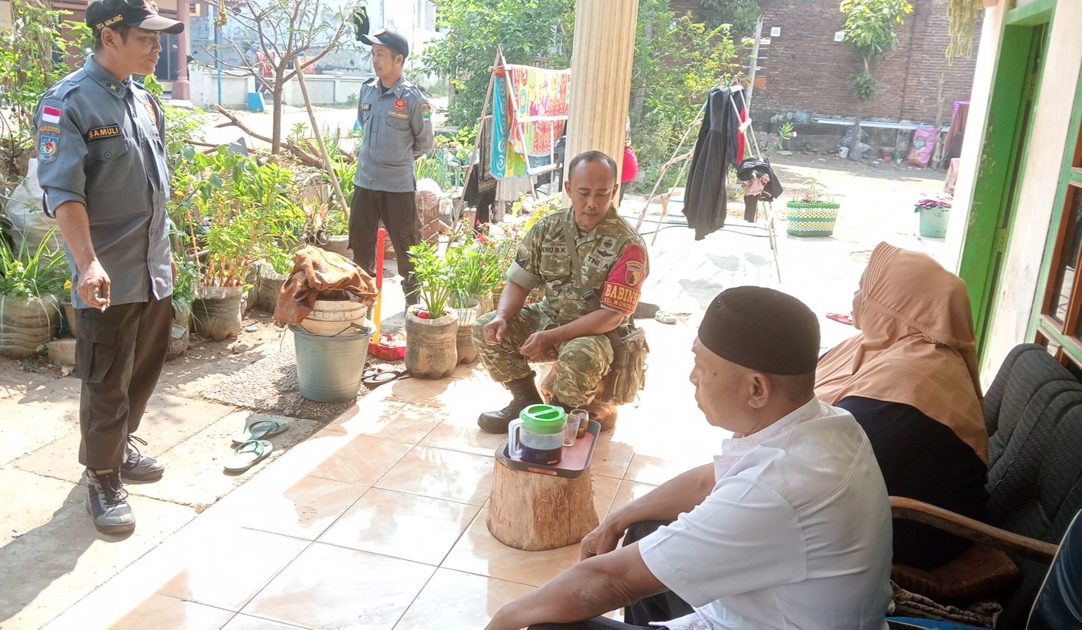 Babinsa Wonokoyo Serap Aspirasi Warga untuk Perkuat Kamtibmas