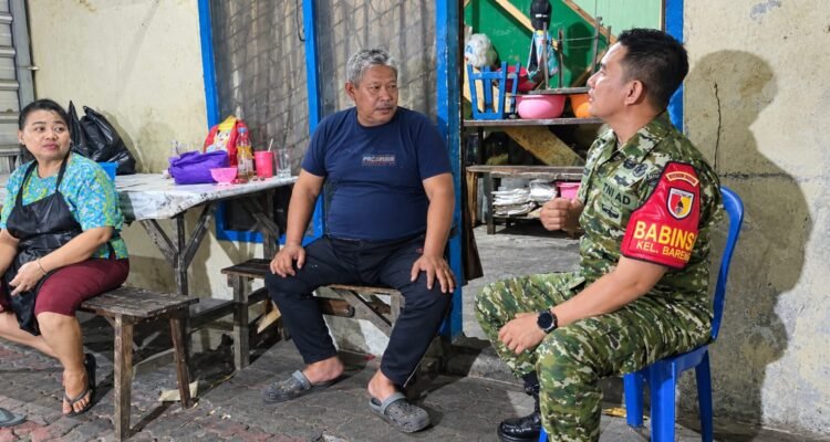 Babinsa Bareng Serap Keluhan Warga, Perkuat Keamanan Lingkungan