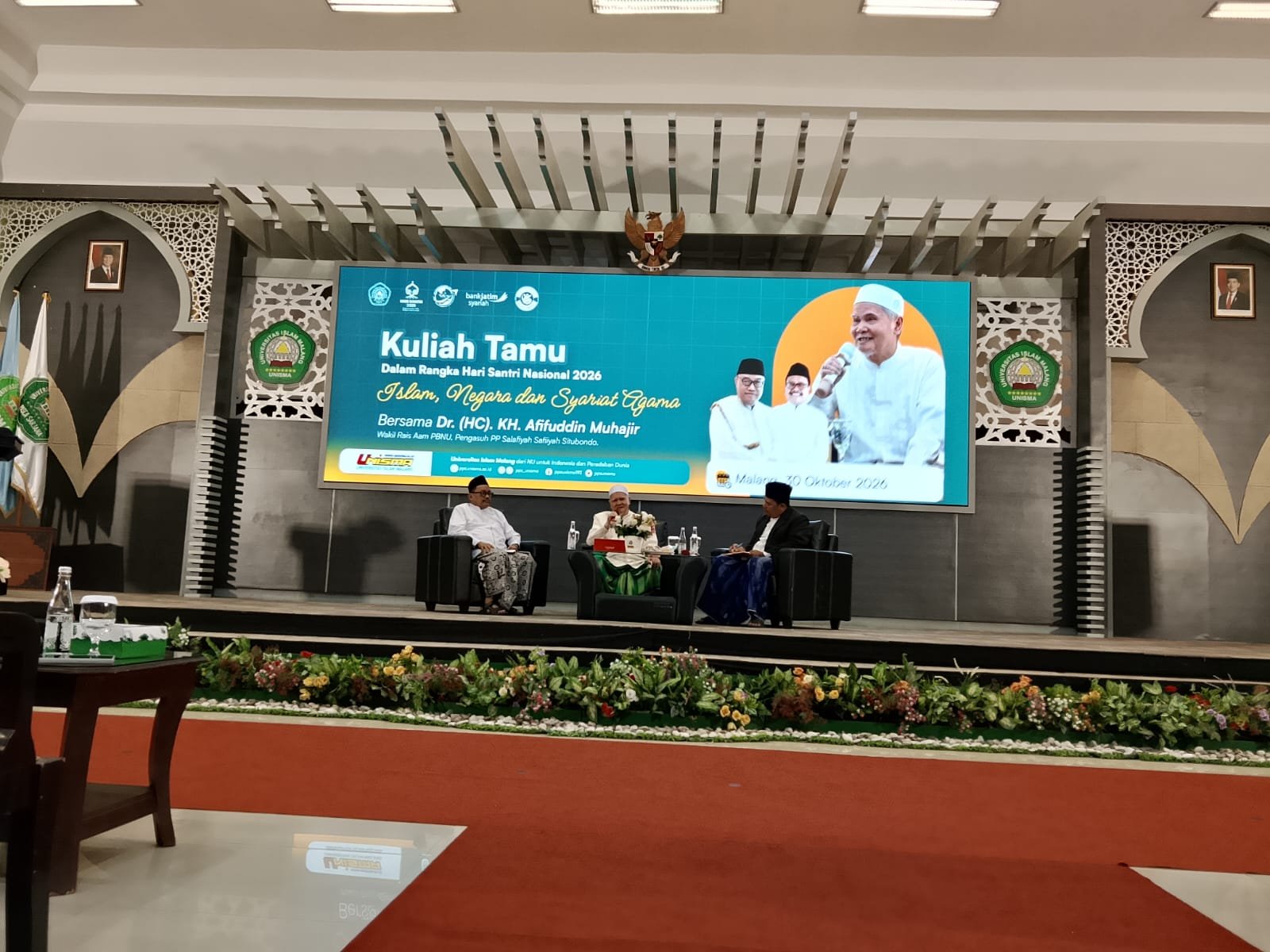 KH Afifuddin Muhajir di Unisma: Agama, Negara, dan Tiga Kendali Kehidupan Manusia