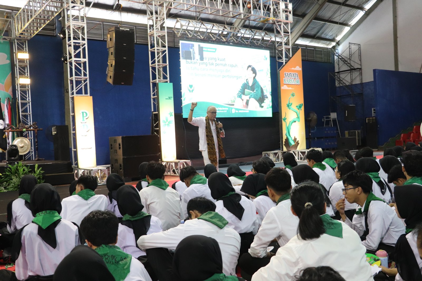 FBiPK UB Tekankan Kesehatan Mental dan Pencegahan Kekerasan kepada 1.300 Mahasiswa Baru