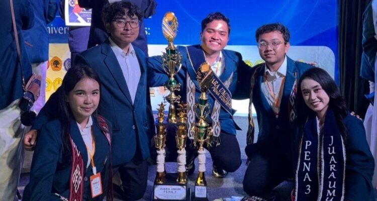 Mahasiswa FBiPK UB Raih Gold Medal dan Juara Umum PENA 3 Lewat Gagasan GEMS