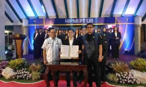 Dilantik Jadi Ketua HIPMI PT UB, Achmed Fathan Syauqi Siapkan Program HIPMI Peduli dan Kolaborasi Usaha