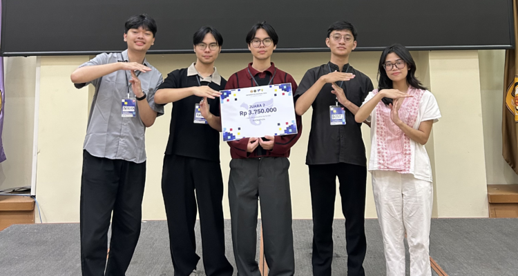 Mahasiswa Sains Data UB-UNAIR Raih Juara 2 Hackathon IFEST 2026 lewat -Nyambung
